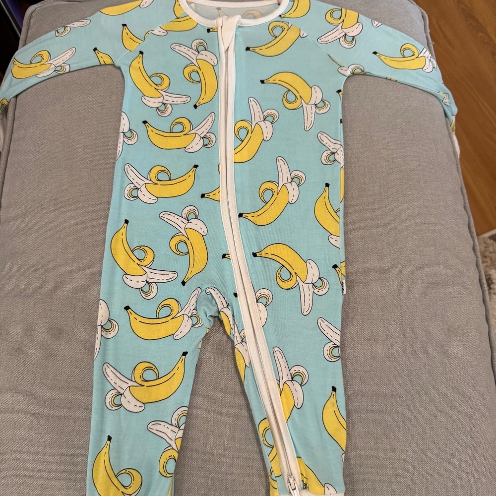 Bananas Little Sleepies Zippy 3-6mo